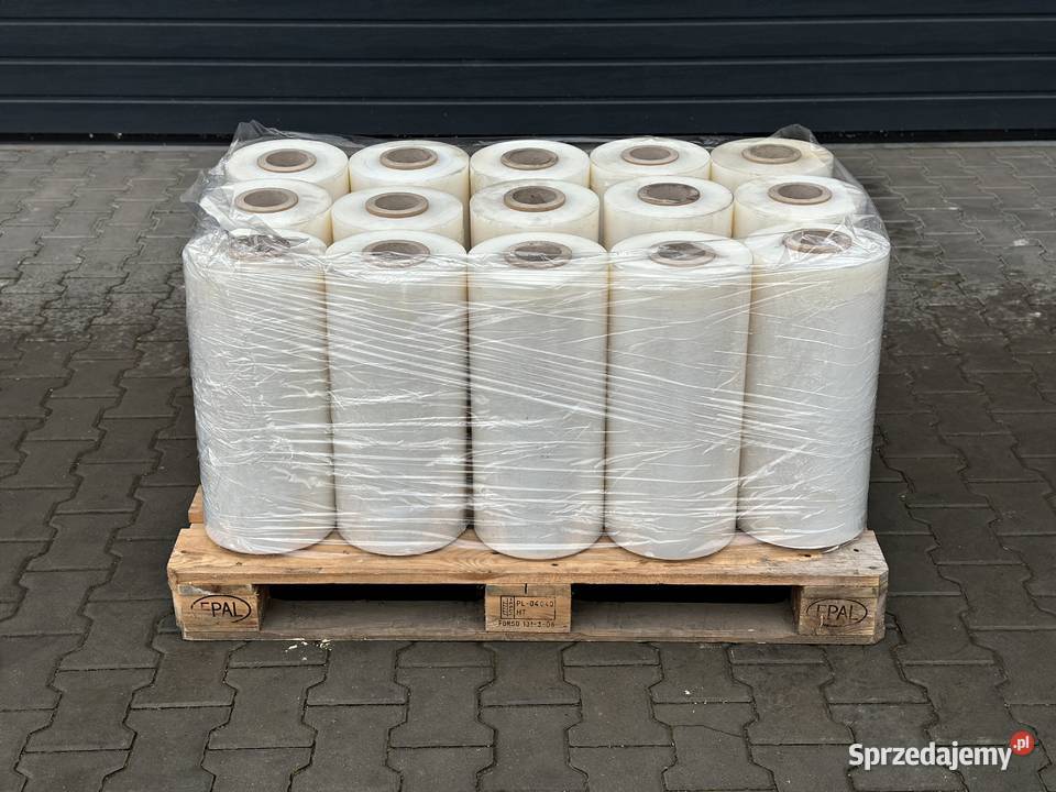 Folia stretch maszynowa 1575 50 39 rolek Łabuńki Pierwsze