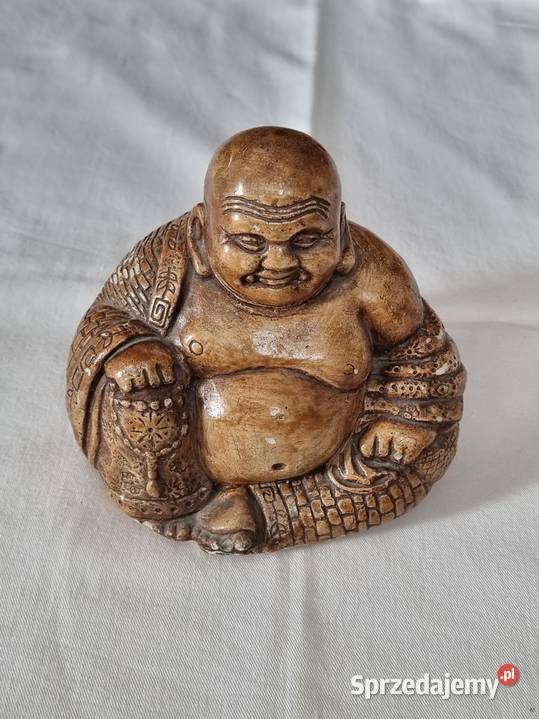 Uśmiechnięty Budda figurka gipsowa posążek Dekoracje i ozdoby mazowieckie Warszawa