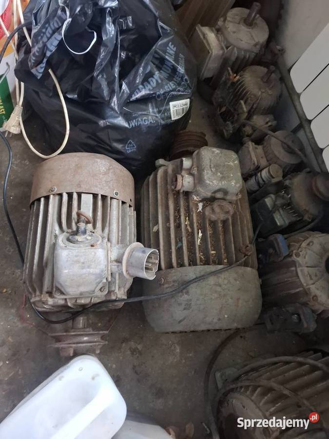 Sprzedam silniki 1kw do 75 kw małopolskie Łososina Dolna sprzedam