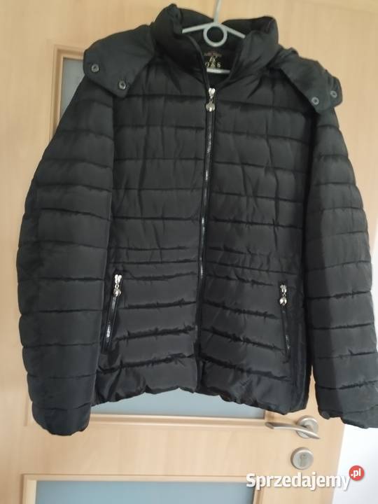 Kurtka czarna zimowa 5XL nowa bez metki mazowieckie Warszawa