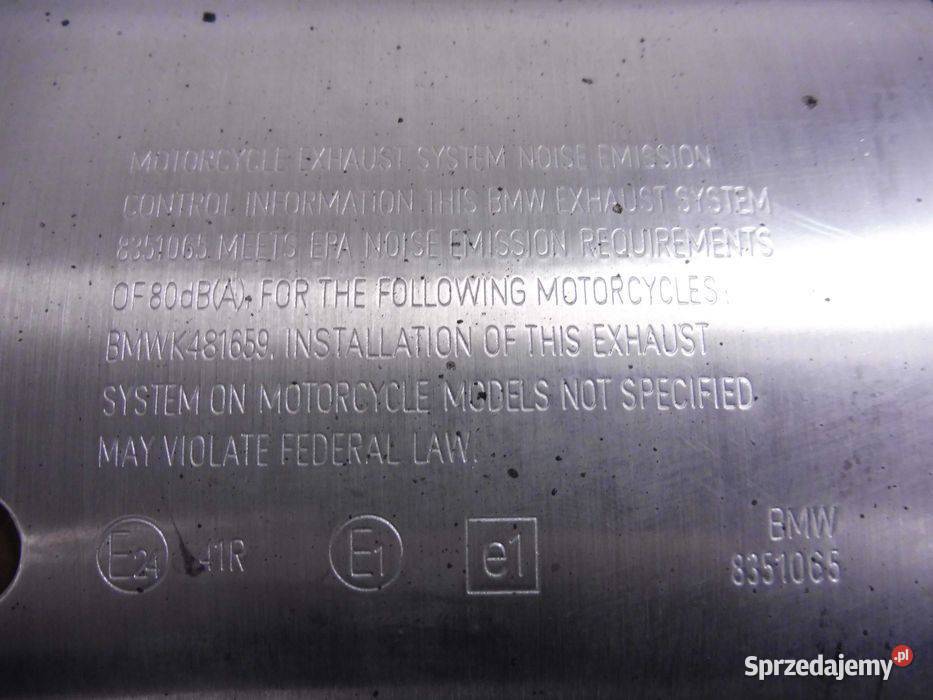 BMW K 1600 GT K48 17r tłumik wydech A418