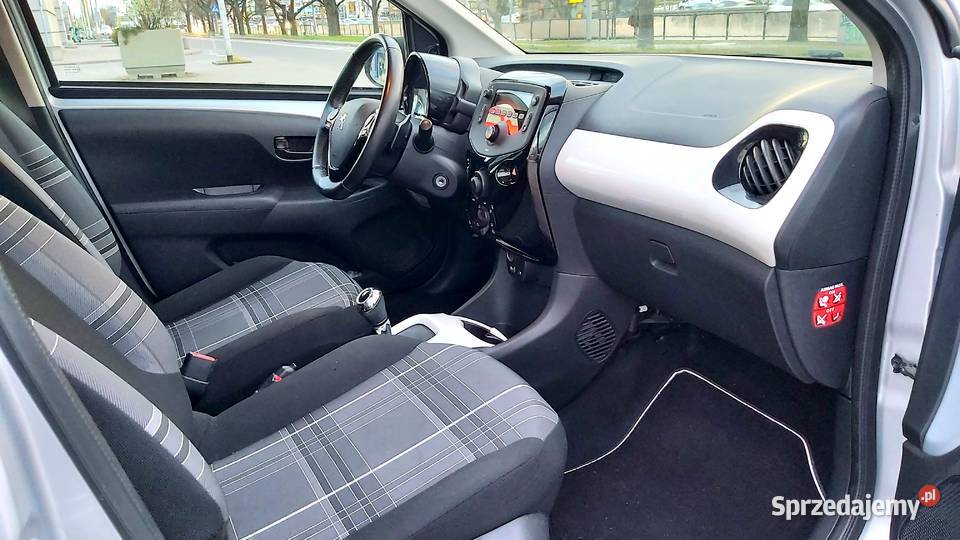 Peugeot 108 10i STYLE AUTOMAT 1Y WŁ 72000 wspomaganie kierownicy Warszawa