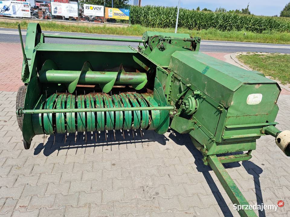 Prasa kostkująca do słomy John Deere 214B John Deere małopolskie Proszowice