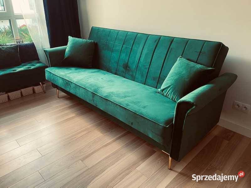 RATY designerska sofa rozkładana wersalka POJEMNIK łóżko