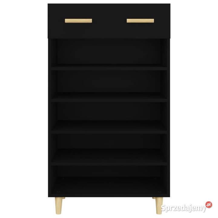 Szafka na buty czarna 60x35x105 materiał Warszawa