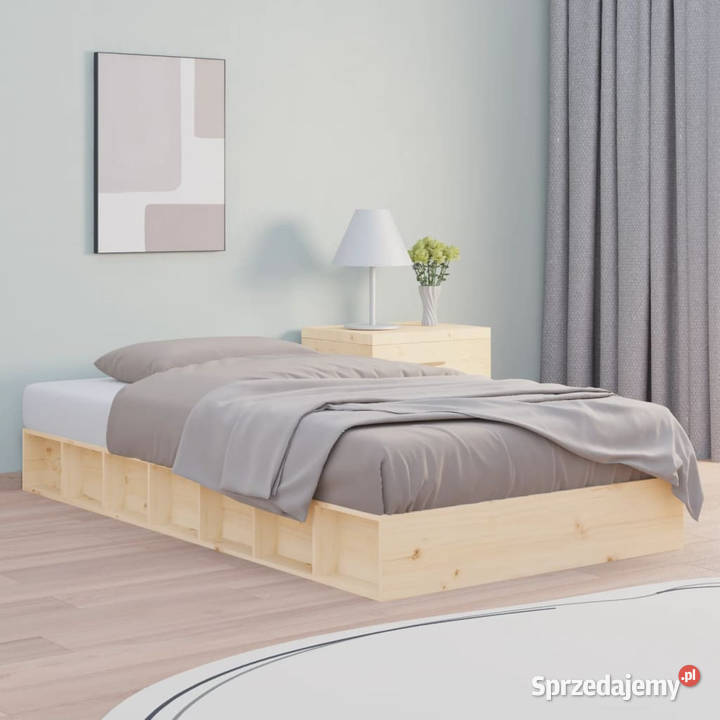 Rama łóżka lite drewno 90x190 WM820701 mazowieckie Warszawa