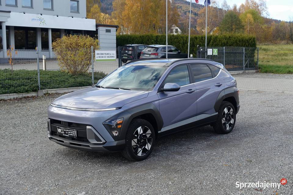 Hyundai Kona 20 163 4x4 AWD Automat Niski czujnik deszczu Buczkowice