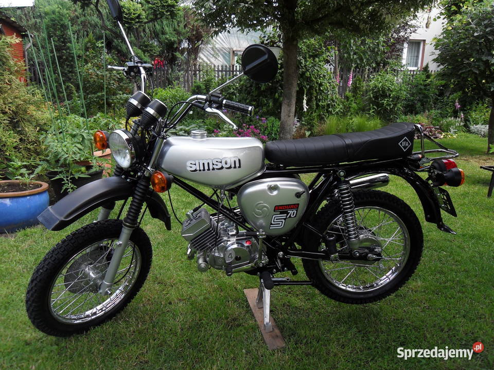 Simson Enduro S70 Hamulec tarczowy rozrusznik Poznań
