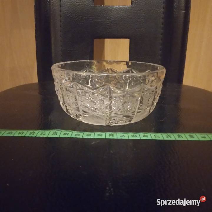 PRL Kryształ Miska Salaterka średnica 12