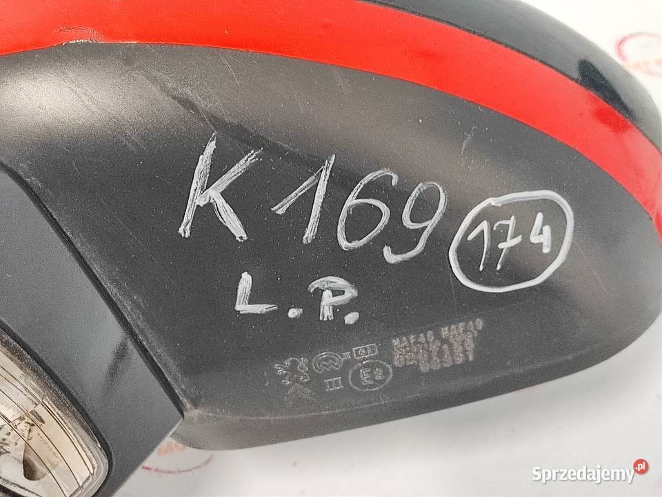 CITROEN C5 II X7 09r lusterko lewe przód ANGLIK