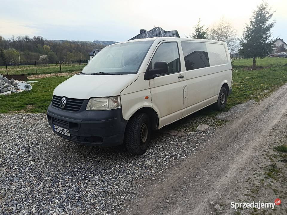 Volkswagen Transporter T5 brygadówka Doka 6 osób małopolskie Mogilany sprzedam