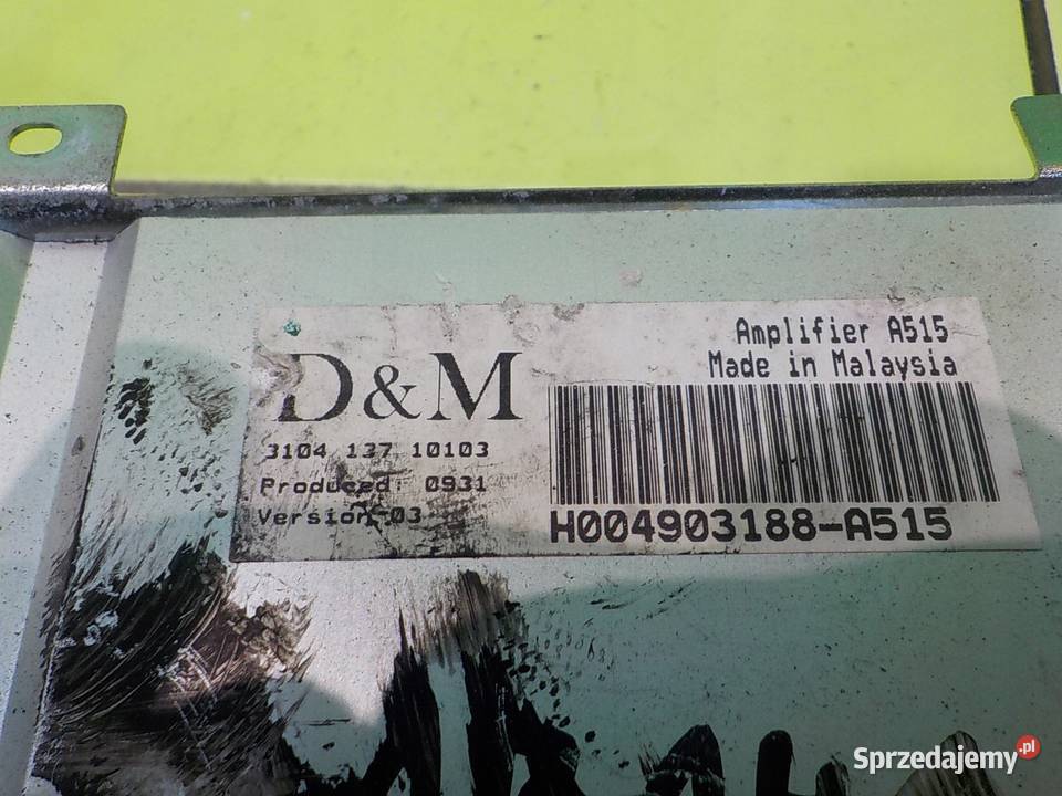 CITROEN DS3 16 THP 10r 3D wzmacniacz Suków