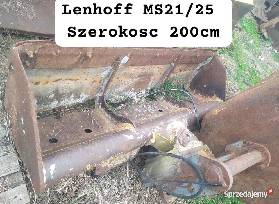 Łyżka skarpowa hydrauliczna 200 Lenhoff MS2125 dolnośląskie Wrocław
