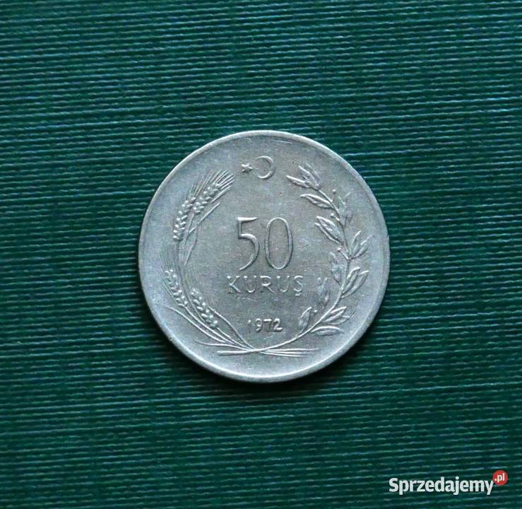 TURCJA 50 kuruszy 1972r Gliwice sprzedam