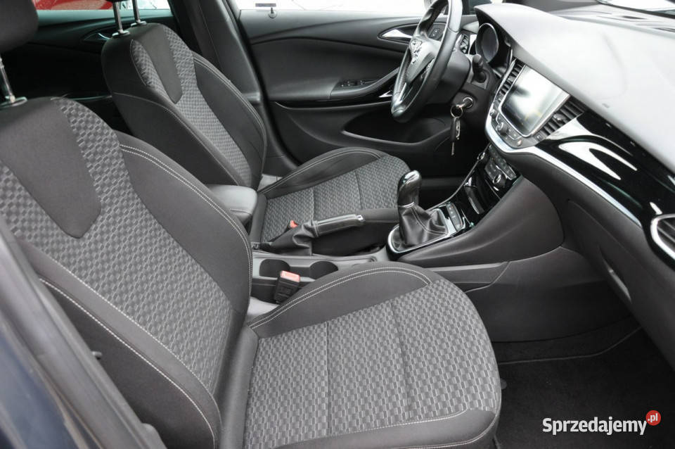 Opel Astra 14 Turbo 150 Sport LED Navi Radar szary Dąbrowa Górnicza