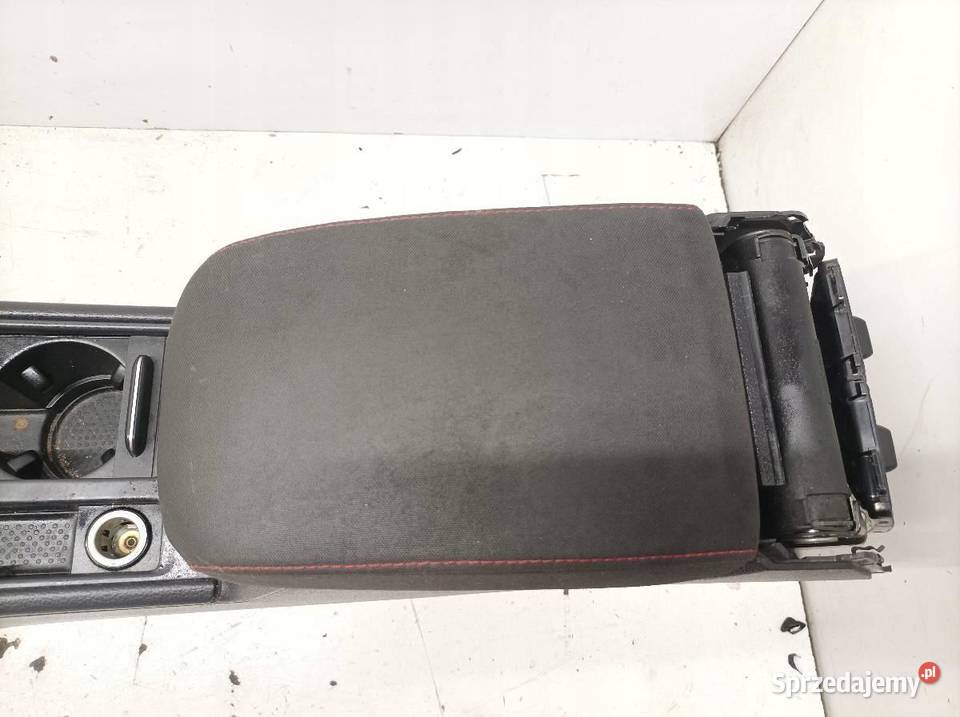 TUNEL ŚRODKOWY PODŁOKIETNIK GTI CZERWONA NIĆ VW osobowe