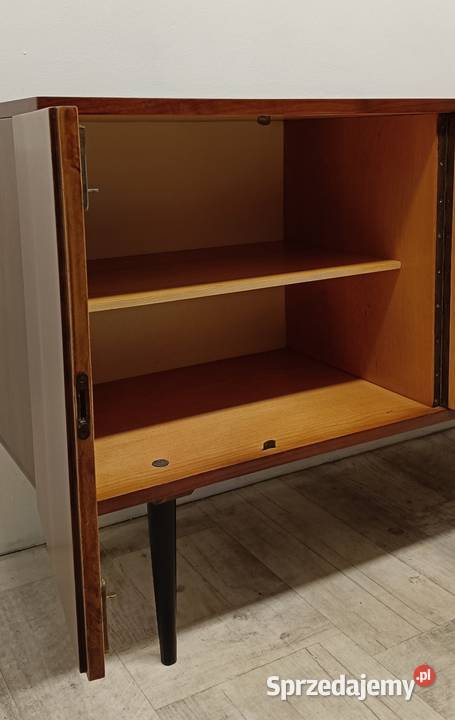 komoda PRL design vintage sideboard duński Komody łódzkie Radomsko