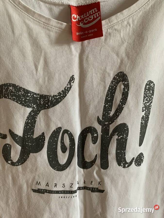 CHRUM COM koszulka FOCH tshirt tiszert r XS mazowieckie