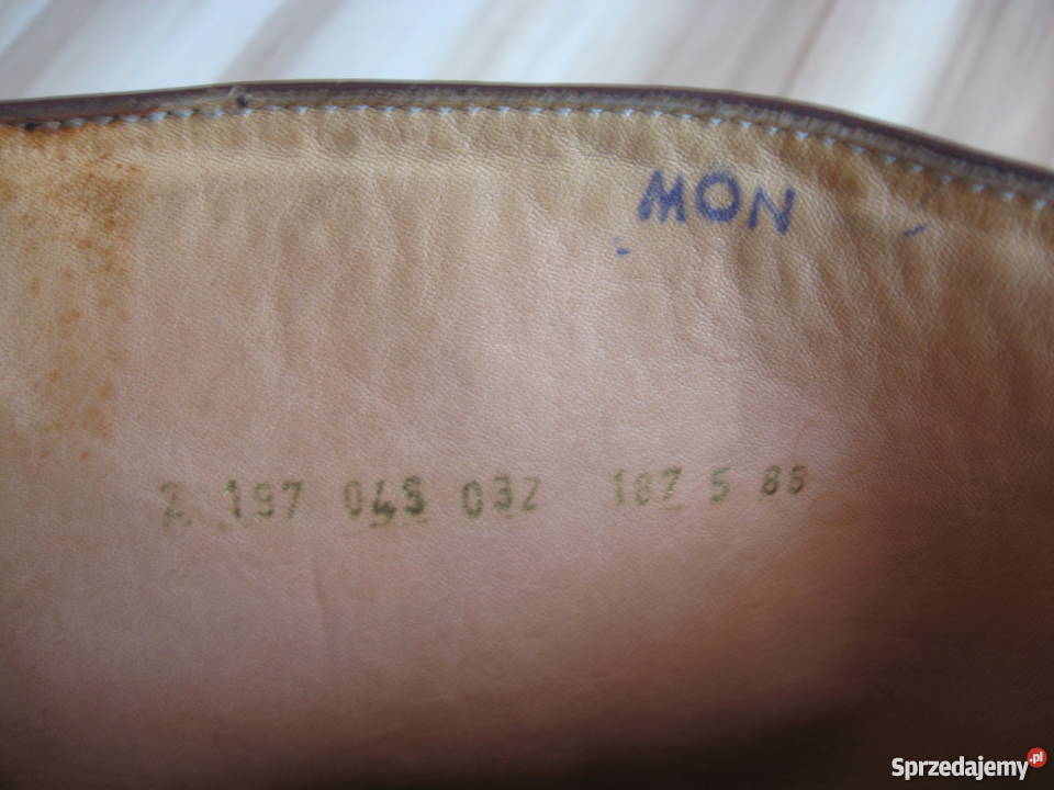 Buty wojskowe saperki Rumcajsy PRL 45 NOWE Grodziczno