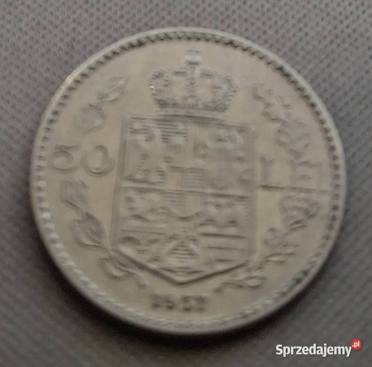 RUMUNIA50 LEI1937 rKRÓL KAROL Legionowo