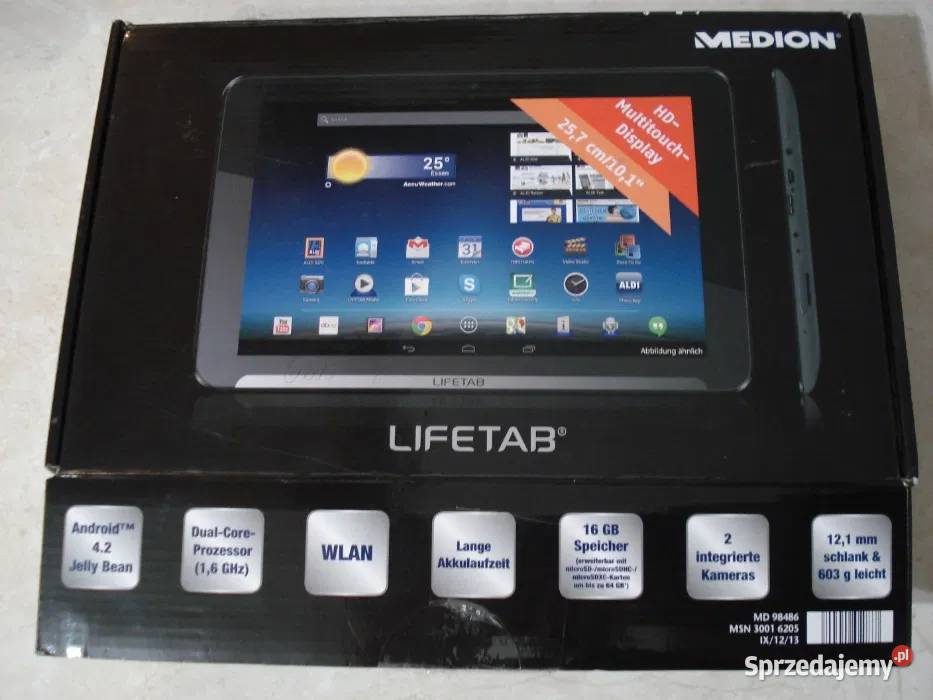 Tablet Medion Lifetab 10 Miłakowo