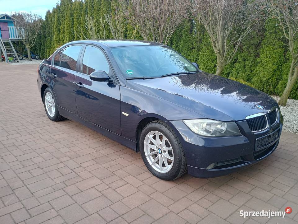 BMW 318i E90 2006r 20i 129 230000 ŁADNA z elektrochrom. lusterko wst. Witkowo