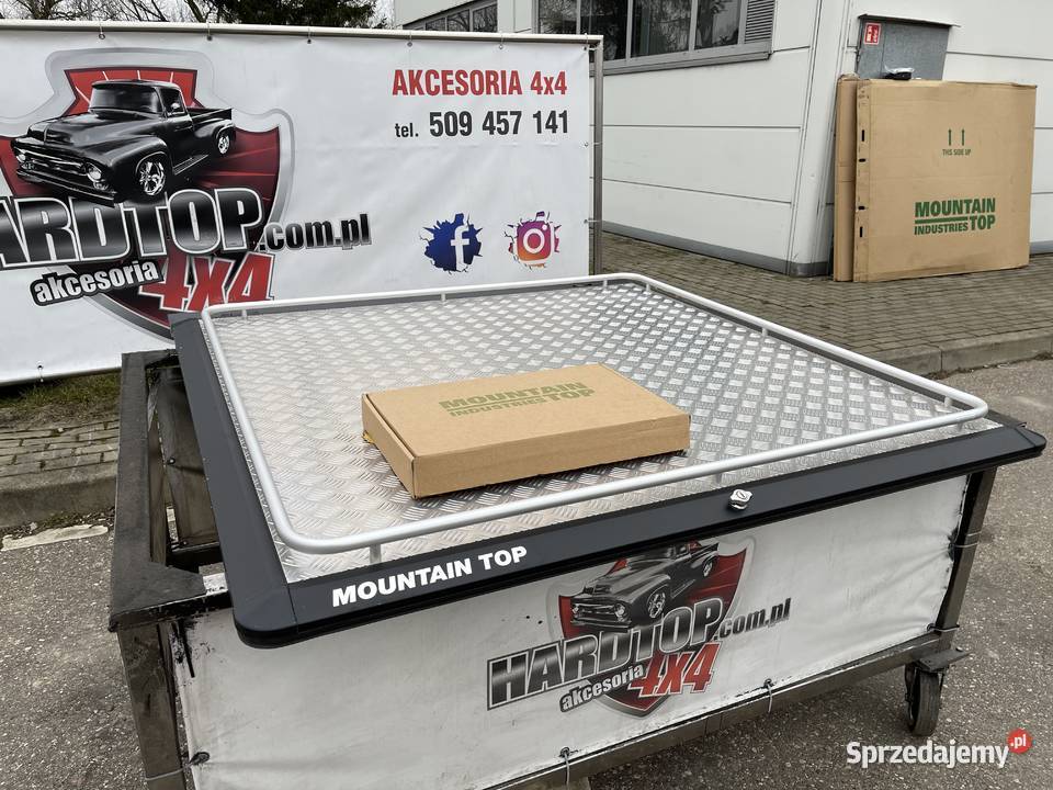 Zabudowa Pokrywa MountainTop Nissan Navara D40 Pasłęk