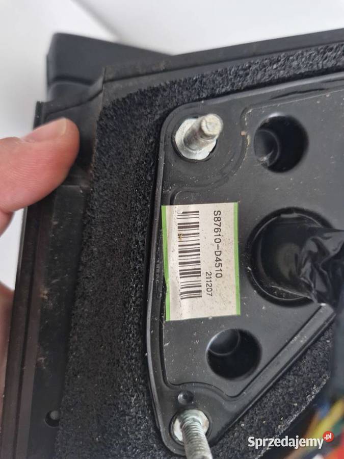 Lusterko Kia Optima IV lewe 12 pinów S87610D4510 Złocieniec