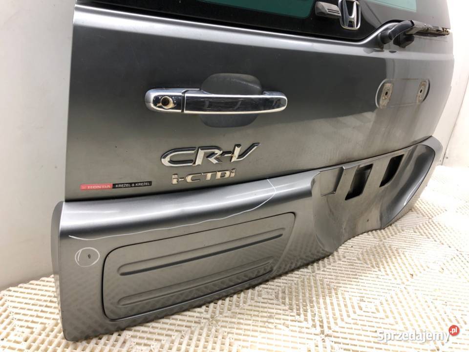 KLAPA TYŁ HONDA CRV II SUV 0107 Silver Moss Klapy bagażnika