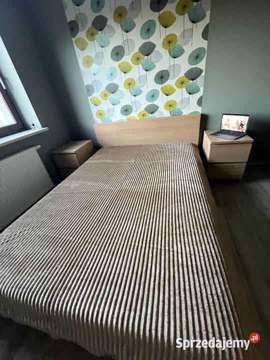 Pled Narzuta w paski beżowy 160x200 beżowy Warszawa