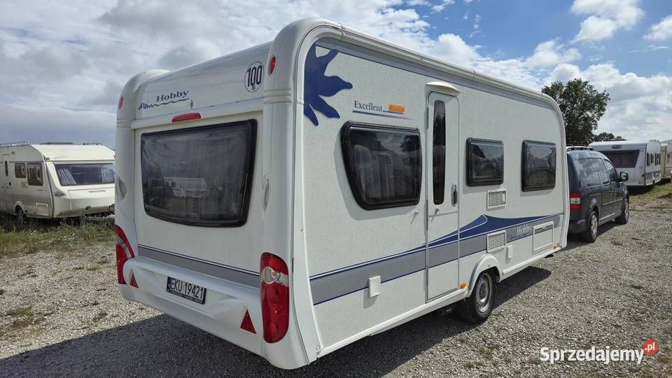 Hobby Excellent 495 namiot mover Hobby łódzkie Bedlno