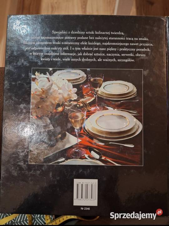 Książka poradnik Sztuka nakrywania do stołu twarda wielkopolskie Konin sprzedam