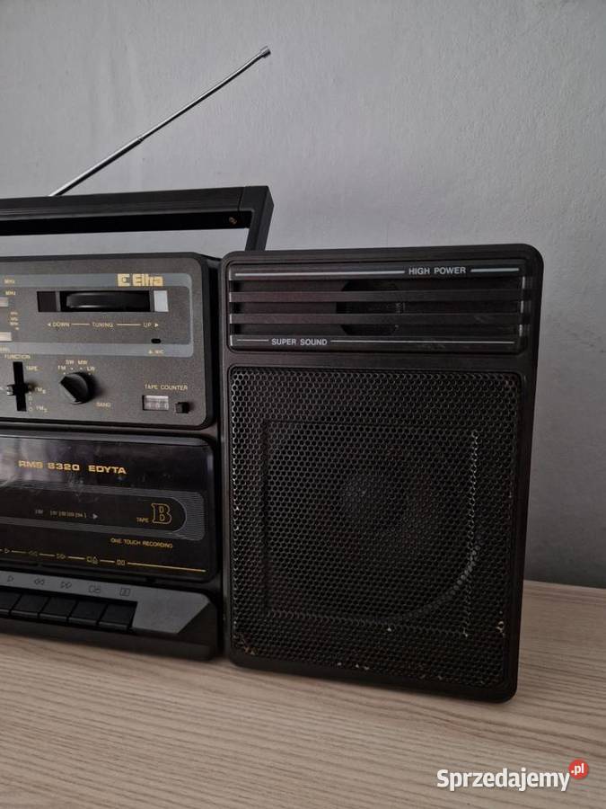 Radio boombox Unitra Eltra Edyta 2 RMS 8230 88 Koronowo
