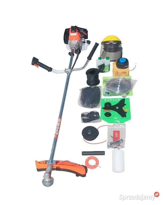 Kosa Spalinowa Zestaw 65 58cc TechPol Wykaszarka Kosy i podkaszarki