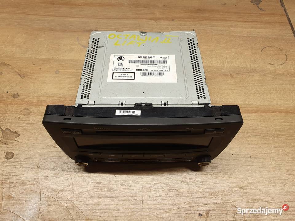 SKODA OCTAVIA 2 II LIFT RADIO RADIOODTWARZACZ Międzychód