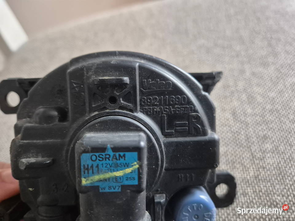 Halogen przedni Peugeot 308 II T9 uniwersalne Lampy przeciwmgielne Bucze