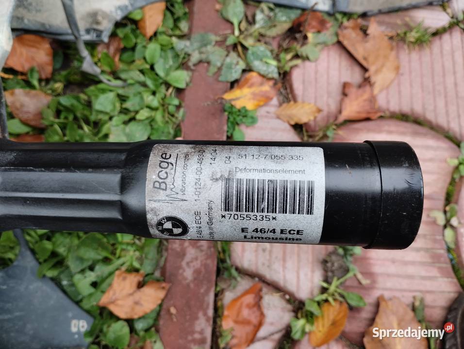 Zderzak tył BMW E46 Mpakiet sedan podkarpackie Strzyżów sprzedam
