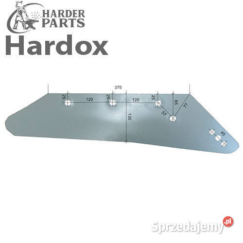 Lemiesz 300hektarów HARDOX 1138398P do pługa