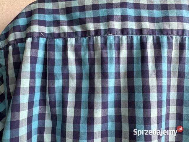 Koszula Kent z krótkim rękawem w kratkę XL Dąbie
