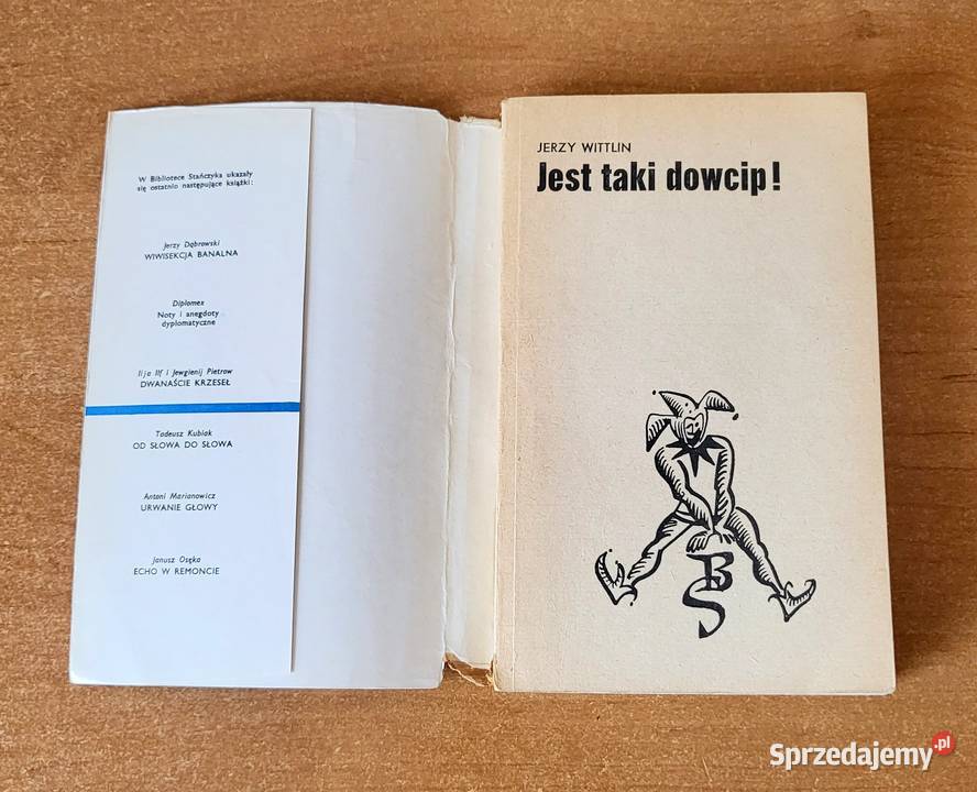 Jest taki dowcip Jerzy Wittlin biblioteka Włodawa