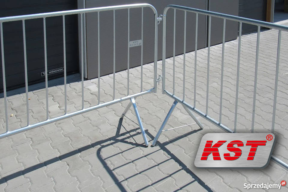 płotki barierki do ogrodzeń czasowych BHP lekkie śląskie Katowice