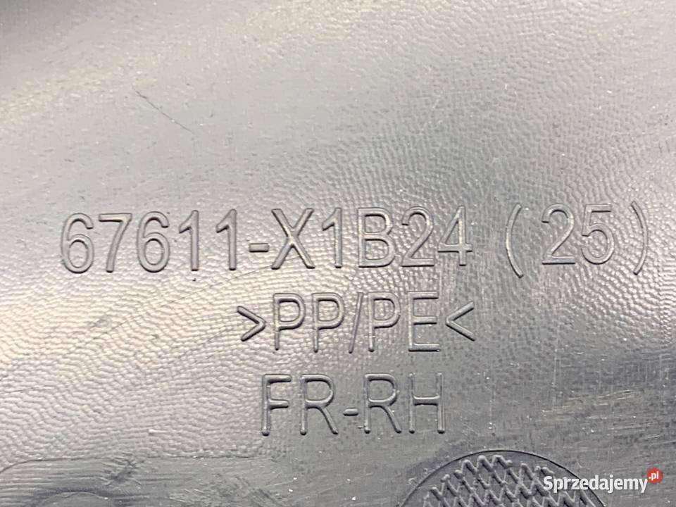 BOCZEK DRZWI PRAWY PRZÓD TOYOTA CHR Hatchback podkarpackie