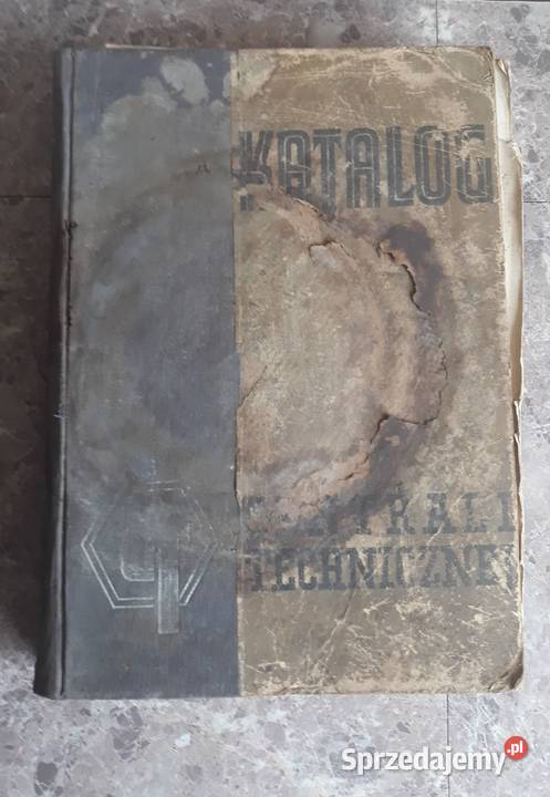 Stara książka katalog centrali technicznej 1958r narzędzia maszyny itp