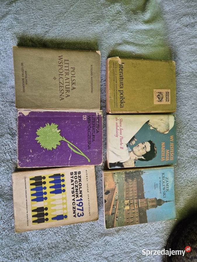 Książki z PRL miękka Piaseczno