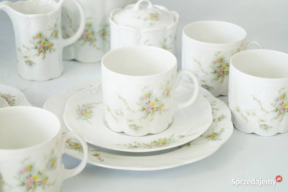Rosenthal Monbijou Grune Ranke serwis kawowy do wielkopolskie