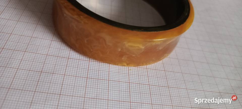 Bransoletka Bakelit Katalin Ebonit prl Bransoletki Białystok