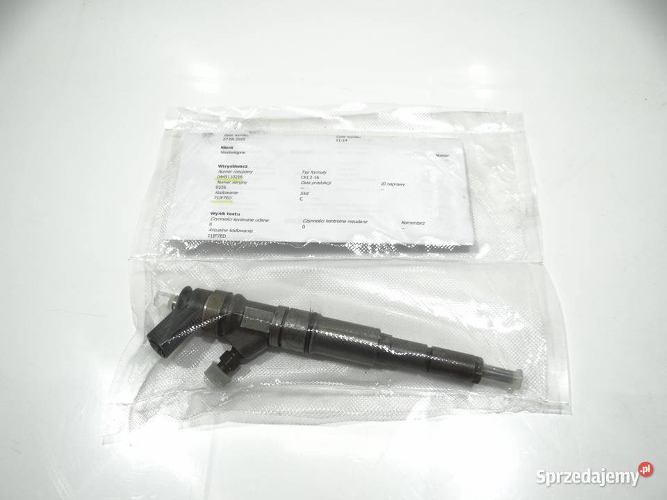 WTRYSKIWACZ BMW E60 30 D 0445110216 Strzyżewice