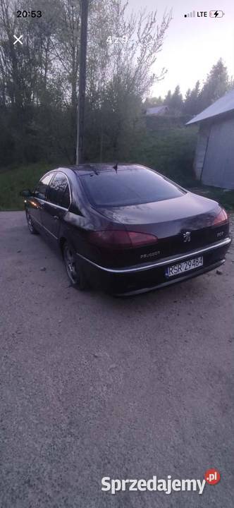 Wszystkie części peugeot 607 22hdi 2005 lift Szufnarowa