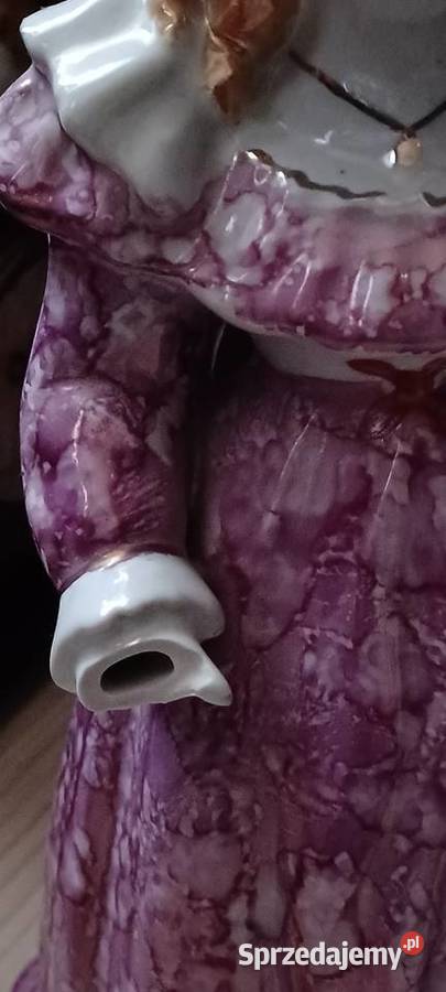 porcelana z rzadką sygnaturą figurka ciężka wielkopolskie Poznań