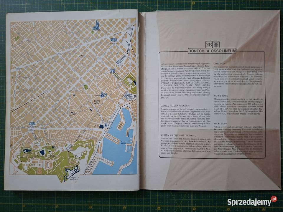 Barcelona Bonechi Mapy i przewodniki Kraków
